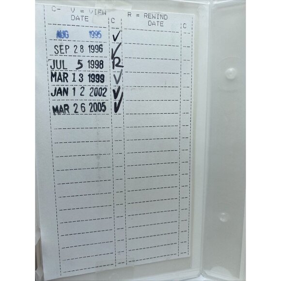 Sergeant Rutledge VHS 1993 Rental Case John Ford Jeffrey Hunter Western Crime - Picture 8 of 10